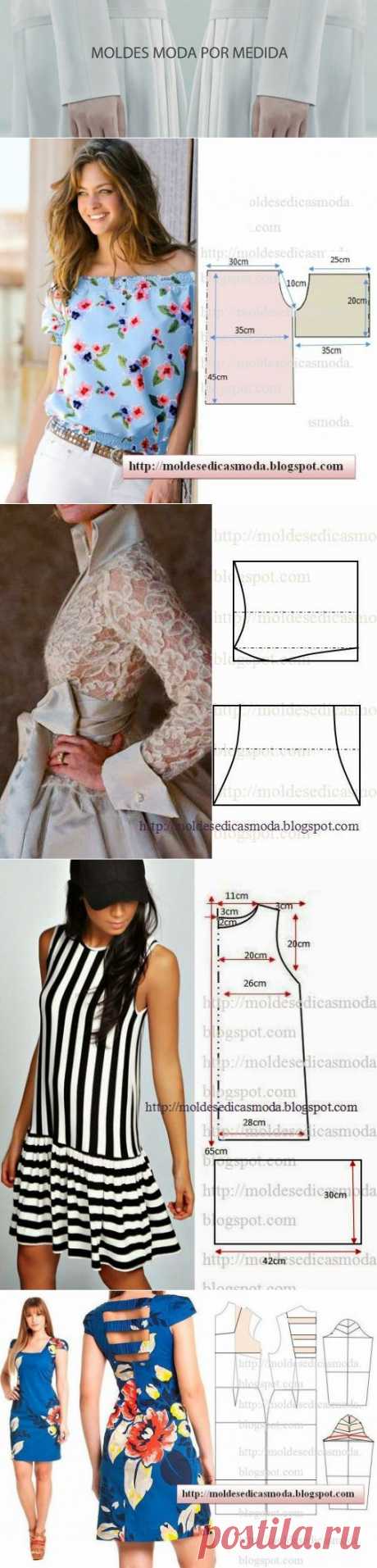 Moldes Moda por Medida
Есть перевод на русский язык нажать на русский флаг