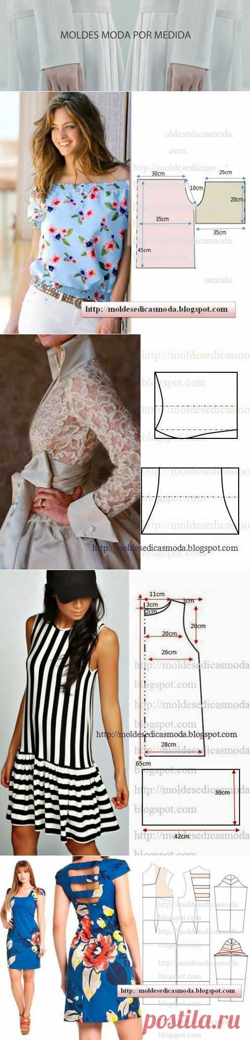 Moldes Moda por Medida
Есть перевод на русский язык нажать на русский флаг