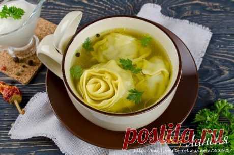 Ленивые пельмени-розочки с мясной начинкой - изысканно красивые, быстрые, получаются всегда