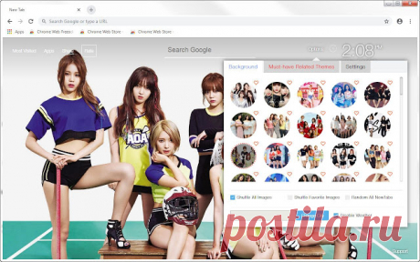 Kpop AOA HD Wallpapers New Tab Themes | HD Wallpapers & Backgrounds