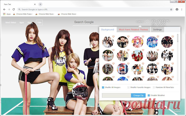 Kpop AOA HD Wallpapers New Tab Themes | HD Wallpapers & Backgrounds