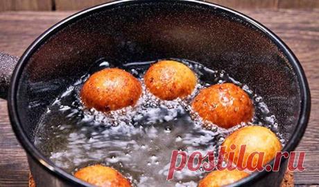 Пончики во фритюре