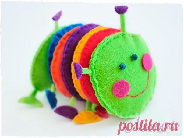 Шьем гусеничку. Игрушка своими руками / Тильда, мягкие игрушки своими руками, выкройки / КлуКлу. Рукоделие - бисероплетение, квиллинг, вышивка крестом, вязание