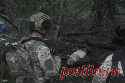 Ликвидированные в Брянской области диверсанты попали на видео
