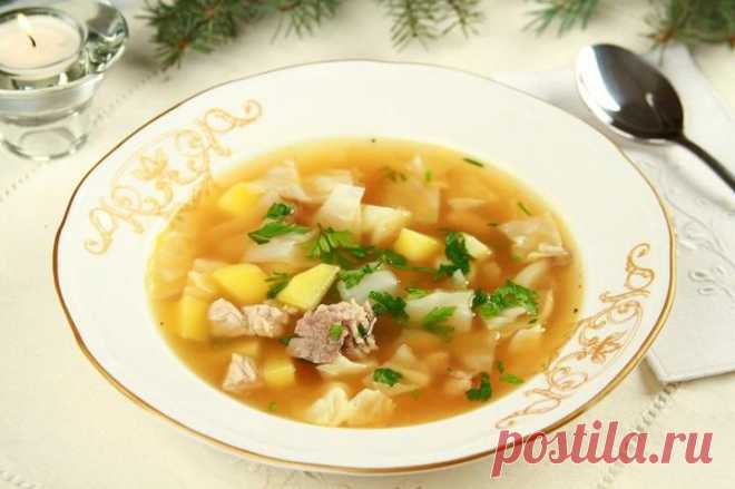 Суп из свинины с капустой и говядиной – пошаговый рецепт с фото.
