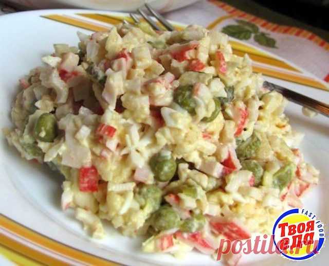 Лаура &#8212; вкусный салат из крабовых палочек