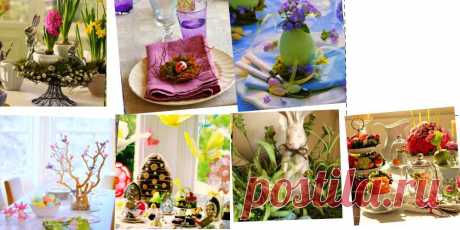 Стол на пасху Фото Видео .Украшение и декор стола на Псху | Красивые Вещи своими руками