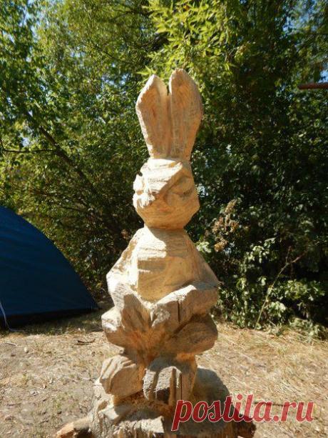 Хорошо идут дела, когда в руках бензопила