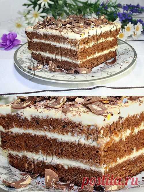 торт "Негр в пене"