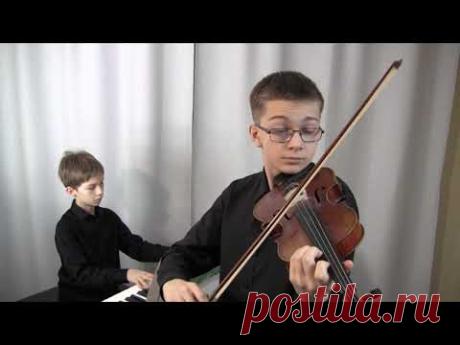 Michael and Peter play Paganini - Sonata No. 6 (12) op. 3 in E Minor