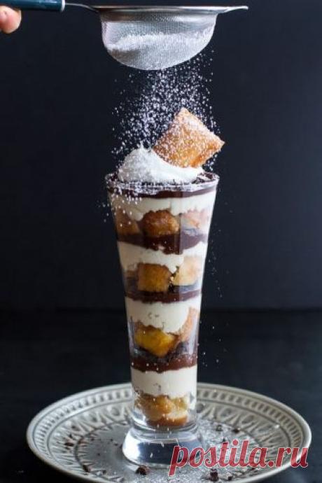 Beignets Tiramisu with chocolate Ganache. - Half Baked Harvest Made with Love