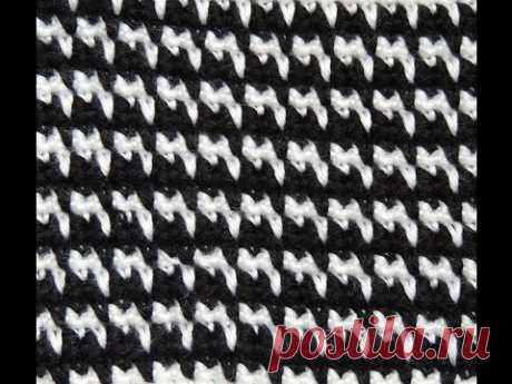 Crochet : Pied de Poule