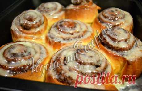 Булочки Синнабон (Cinnabon) - рецепт с фото
