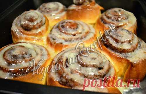 Булочки Синнабон (Cinnabon) - рецепт с фото