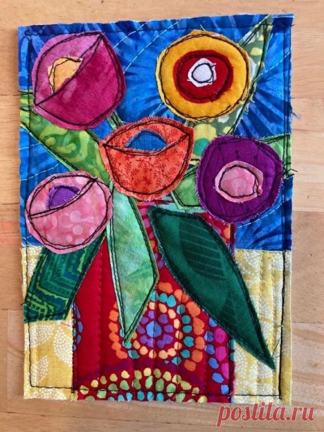 Пин на доске Textile fiber art