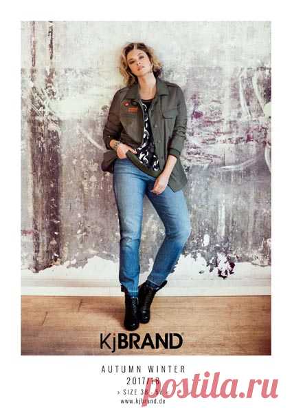 Каталог женской одежды больших размеров немецкого бренда KjBrand осень-зима 2017-2018