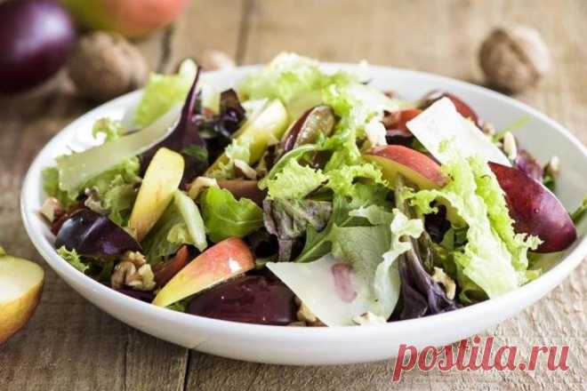 Салаты с яблоками - 20 рецептов вкусно, быстро и просто