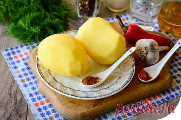 Салат из сырой картошки