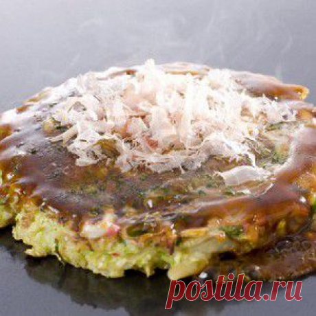 Японские капустные блины (Okonomiyaki) - BestCook