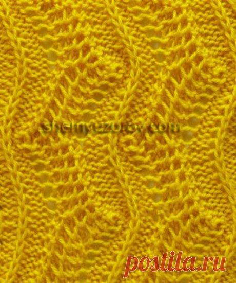 Вертикальный волнистый узор