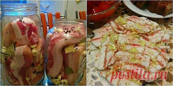 РЕЦЕПТ ЭТОГО САЛА ВЫПРАШИВАЮТ ВСЕ ГОСТИ! ФИРМЕННЫЙ СПОСОБ ЗАСОЛКИ! МОЖЕТ СТОЯТЬ ДОЛГО И ВКУС НЕ ИСПОРТИТСЯ! Ингредиенты
Сало 2 кг
Вода 5 стак.
Соль 1 стак.
Лавровый лист 3–5 шт.
Черный перец (горошком) 10 шт.
Чеснок 5–8 зуб.

 
Приготовление
Приготовьте тузлук. Налейте воду в кастрюлю, добавьте соль, поставьте на огонь, перемешайте, чтобы кристаллы растворились. Доведите тузлук до кипения, сними