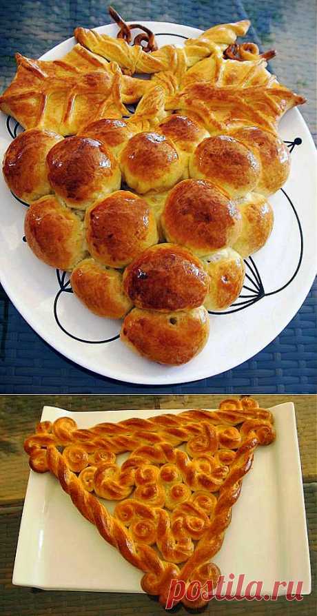 Пирог «Виноград». Красивая выпечка