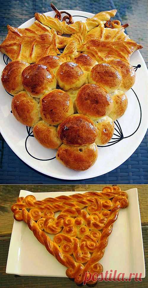 Пирог «Виноград». Красивая выпечка