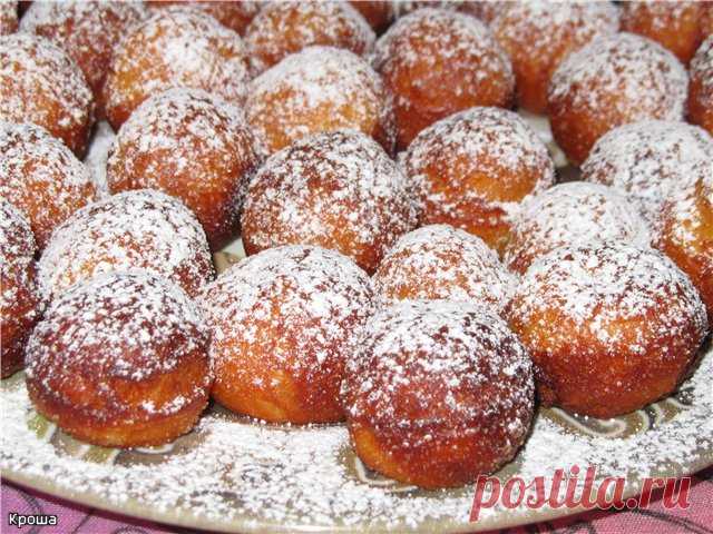 Пончики творожные