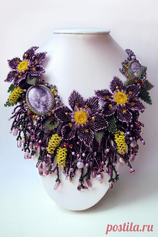 (617) Anchik.Net | КОЛЬЕ ИЗ БИСЕРА, КОТОРЫЕ ВДОХНОВЛЯЮТ 3 | ideas: jewelry