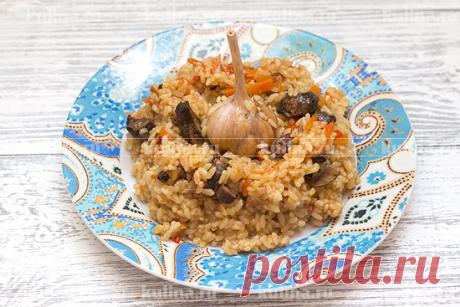 Постный плов – рецепт приготовления с фото от Kulina.Ru