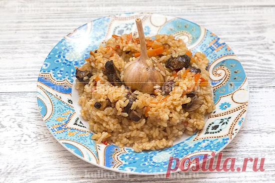 Постный плов – рецепт приготовления с фото от Kulina.Ru