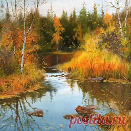 Художник Григорий Лозинский. Красота русской природы.