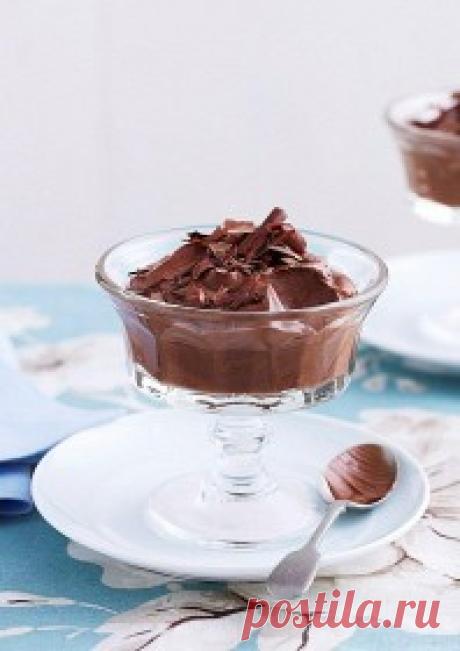 Шоколадный мусс со сливками « Простые вкусные рецепты и ничего более