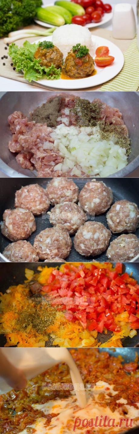 Мясные шарики в томатном соусе, рецепт с пошаговыми фото | Все Блюда