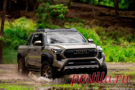 Toyota представила пикапы Tacoma Trailhunter и Tacoma TRD Pro на 2024 модельный год