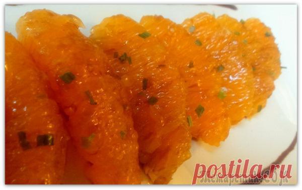 Похвастушка. Салат из апельсинов 