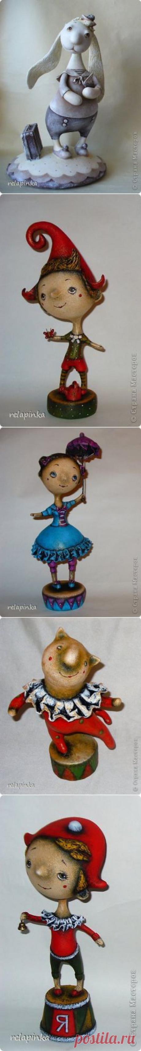 Создание сказочных фигурок из папье - маше. Мастер-класс