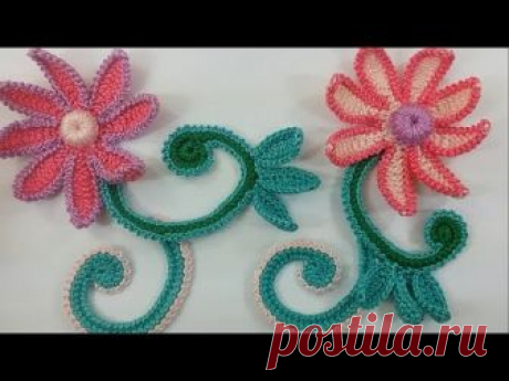 APRENDA A FAZER FLOR E CORDÃO IRLANDÊS