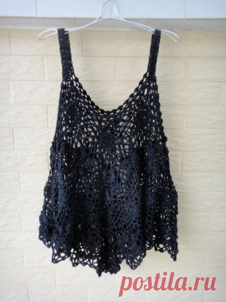 Crochet Tops Womens Tunics Plus Size Loose Blouse Ideal for layering, go perfectly with beach dree, swimwear, crochet bikini set So bohemian chic! elegant sexy piece, made with acrylic cotton yarn…