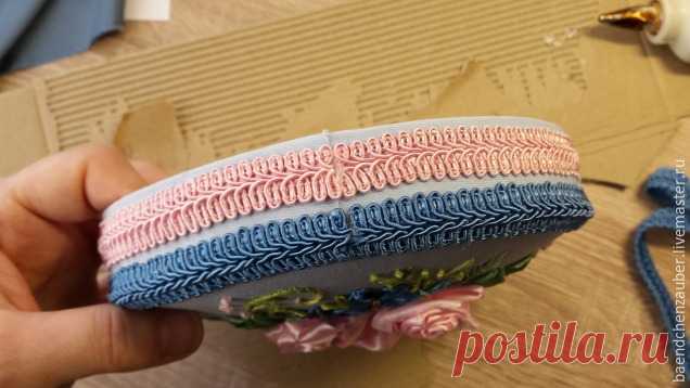 Вышиваем лентами чудесную шкатулку - Ярмарка Мастеров - ручная работа, handmade