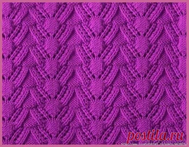 Самые лучшие узоры на спицах Самые лучшие узоры на спицах, чтобы вечера были полны мерного перестука спиц.