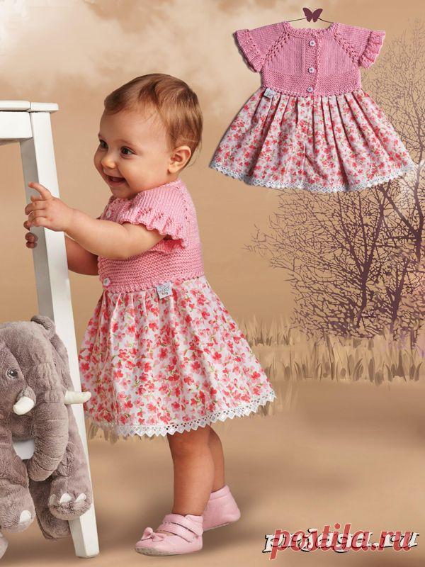 Топ и ажурная кофточка для девочек спицами или крючком