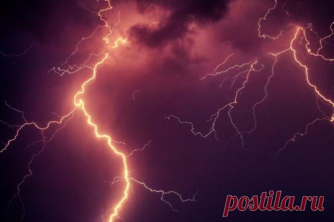 Появилось видео с ударом молнии в дерево рядом с прохожими в Коломне. В Подмосковье бушует сильная гроза.