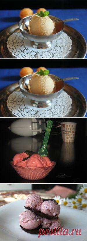 Быстрое абрикосовое мороженое .
Ингредиенты:
800 г спелых мягких абрикосов
400 г сливочного сыра "Филадельфия"
5 ст. л. жидкого меда
сок 1/2 лимона
Смешать и в морозилку....