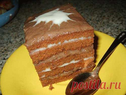 Торт “Нежная шоколадка”