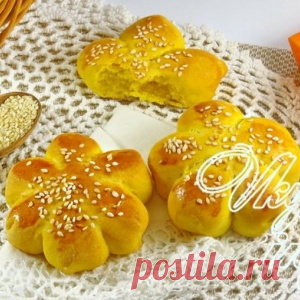 Булочки из тыквы