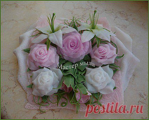 Мыльный букет "Алекса". Почему нельзя сделать два одинаковых букета; Все трудности изготовления. | "МАСТЕР МЫЛА." Мыло и косметика ручной работы. | VK