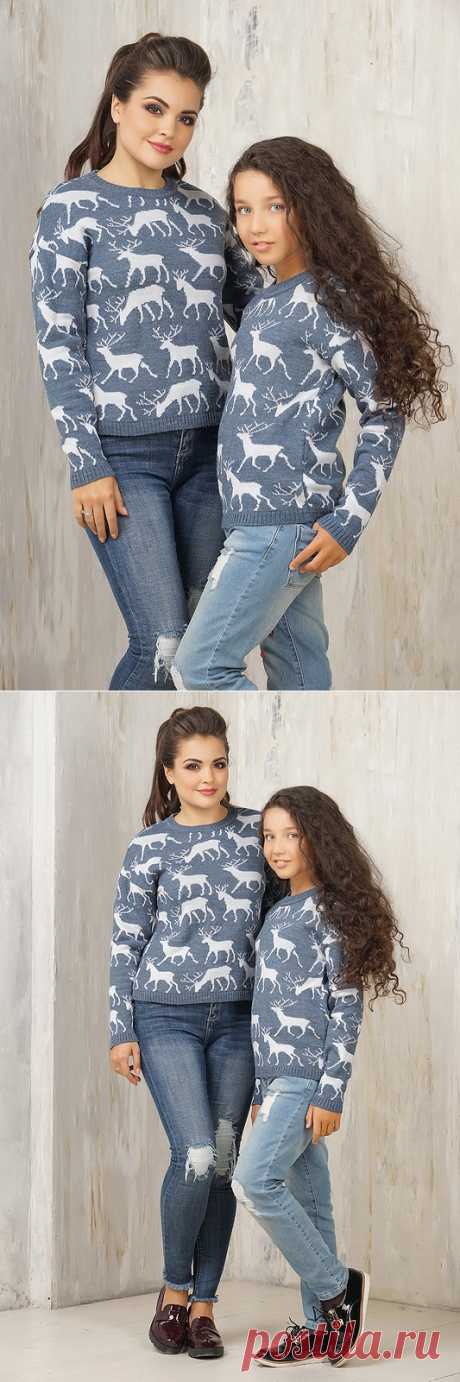 Family Look НОРД от бренда VAY. Коллекция с оленями для мамы и дочки от дизайнеров марки одежды ВЭЙ. Мы уверены, оленей много не бывает! Познакомьтесь с полной подборкой фэмили лук на наших сайтах.
Официальное представительство бренда VAY: купить в розницу в магазине Согревай.ру https://www.sogrevay.ru/family-look/, оптовые закупки на Ньювэй.ру https://www.newvay.ru/family-look/.
