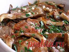 Рагу из вешенок и кукурузы
