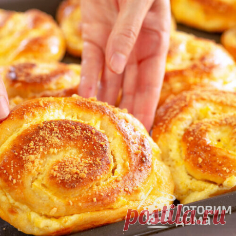 ТВОРОЖНЫЕ БУЛОЧКИ к Чаю 🌞 ВКУСНОТА на Завтрак или Полдник | Готовим дома | Яндекс Дзен